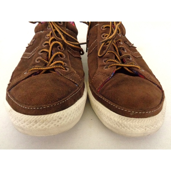 Converse Star Player Sz 12 Mens Low Suede Shoes - Picture 4 of 8